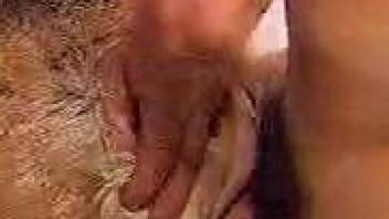 Close-up shots of a guy fucking a hot animal