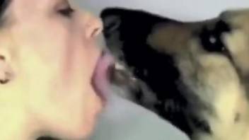 Compilation of the hottest bestiality kisses EVER